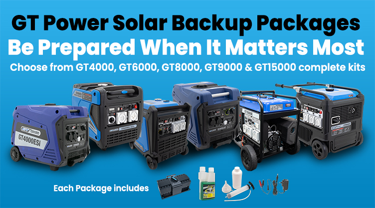 Picture for category GT Power Solar Backup Pacakges